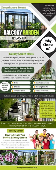 balcony garden plants: Balcony Garden Ideas UK